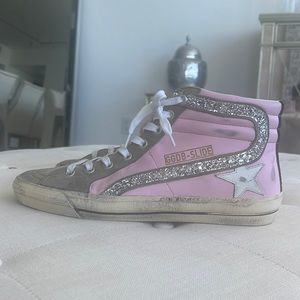 GOLDEN GOOSE SLIDE PINK